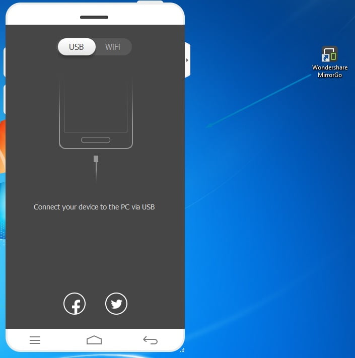 Wondershare 1.9.0 โปรแกรมแชร์หน้าจอมือถือไปยังคอม ฟรี iLOADZONE