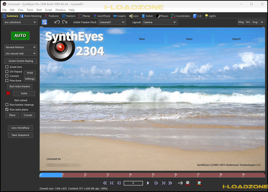 Boris FX SynthEyes Pro 2024.1.1058 โปรแกรม 3D Camera Tracking